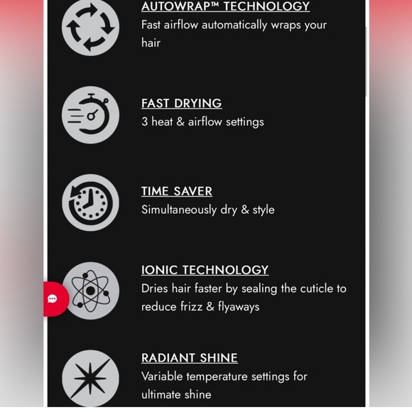 Ion Luxe 4 in 1 AirStyler Hair Dryer & Styler - Picture 4 of 7